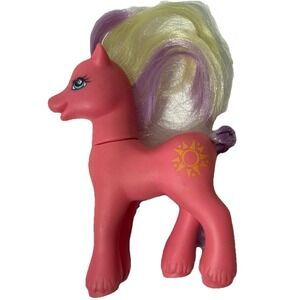 1997 Hasbro MLP My Little Pony G2 Magic Motion Sunsparkle Pink Sun Yellow Purple